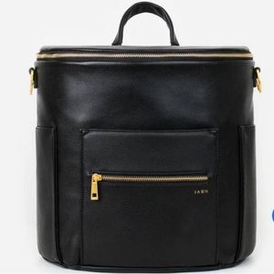Fawn Design Black The Original Diaper Bag